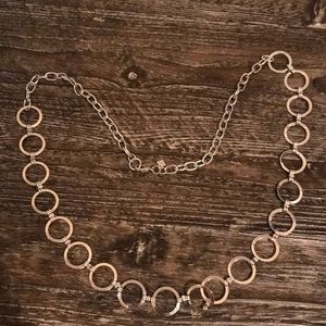 Banana Republic silver necklace